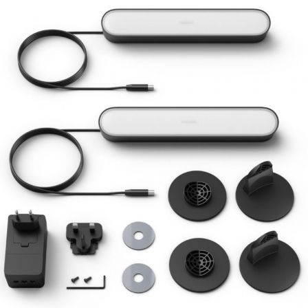 Philips Hue Play White and Color Ambiance Pack x2 - Negro